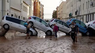 Inondations dévastatrices à Valence  95 morts et des disparus [upl. by Hube379]