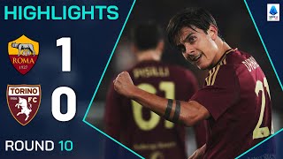 ROMATORINO 10  HIGHLIGHTS  Giallorossi bounce back with Dybala goal  Serie A 202425 [upl. by Jose801]