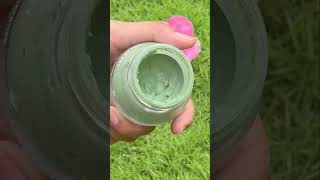 Dotampkey green clay mask🎀 ashortaday skincare ucg [upl. by Aillimac]