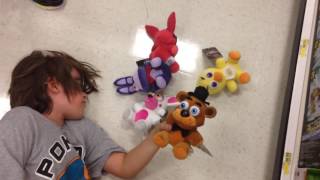 Target shopping Five Nights at Freddys FNAF plush [upl. by Saretta256]