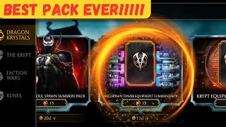 THE NEW KRYPT SHOP IS INSANE The BEST PACKS IN THE GAME MK Mobile [upl. by Goff666]