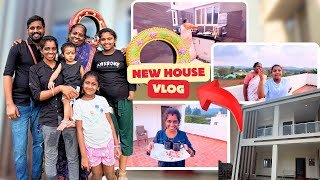 🏡புது வீட்டுக்கு போயிட்டோம்😍⁉️1ST COOKING IN OUR NEW HOUSE ❤️1 DAY NEW HOUSE VLOG​⁠ [upl. by Aicilyt642]