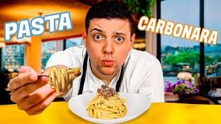 Authentic Italian Pasta Carbonara Recipe [upl. by Renell]