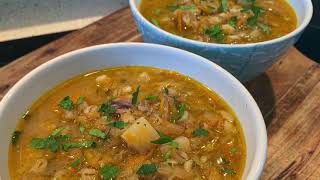 TRADITIONAL SCOTCH BROTH SOUP SCOTTISH RECIPE [upl. by Aninat518]