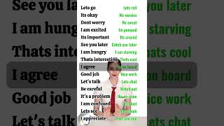 Boost Your Conversational Skills 20 Short Expressions You Needenglish vocabularyboost [upl. by Barna]