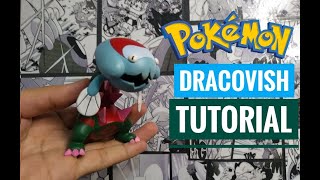 Como hacer a Dracovish Tutorial Pokemon con Porcelana fría  How To Make Dracovish whit Clay [upl. by Alfy]