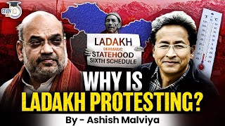 Ladakh Protests and Sixth Schedule  Article 371  By Ashish Malviya [upl. by Vivie425]