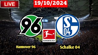 Hannover 96 vs Schalke 04  2 Bundesliga  Live Match Score Today HD [upl. by Abba]