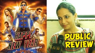 Happy New Year Public Review  Shahrukh Khan Deepika Padukone [upl. by Airdnax]