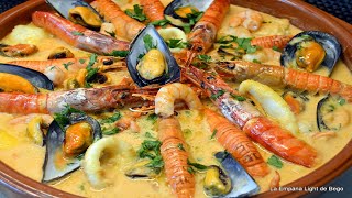 Receta de Zarzuela de Pescado y Marisco explicada paso a paso [upl. by Euqinor328]