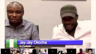 JayJay Okocha gets candid with Colin Udoh  askjayjay [upl. by Asirret148]