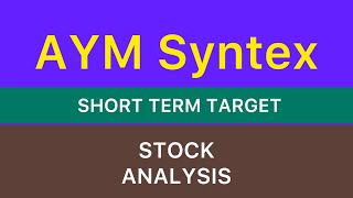 AYM SYNTEX LTD STOCK TARGET ANALYSIS 🍏 AYM SYNTEX SHARE NEWS  HIGH RETURN STOCKS UPDATE 281024 [upl. by Lyndsey]