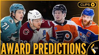 202425 NHL Award Predictions [upl. by Bergerac]