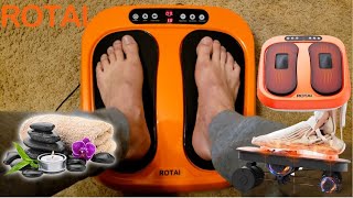 ROTAI Shiatsu Foot Massager Review  Improve Circulation amp Healing [upl. by Anavoig]