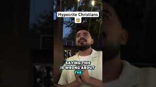 Hypocrite Christians 😨 god youtubeshorts christian jesus holyspirit trending church gospel [upl. by Fredi705]