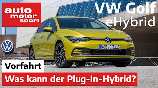 VW Golf eHybrid 2020 Was kann der PlugInHybrid  FahrberichtReview  auto motor und sport [upl. by Allemat]