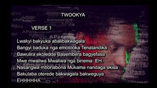 A PASS  Bakwagala Olina With Lyrics iamapass [upl. by Adnilre]