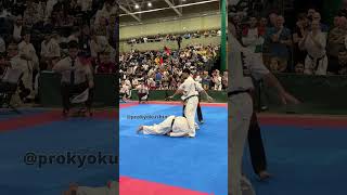 Ali Hayder Sweden knockout 46th British Kyokushin Karate Open amp 14th Cup of Europe 5102024 [upl. by Amrita]