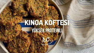 Kinoa Köftesi  Yüksek Proteinliamp Tok Tutar [upl. by Onitnevuj]