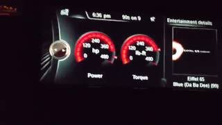 2016 BMW M4 Convertible 080 MPH Sports Display [upl. by Etteroma]