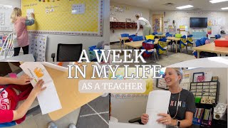 WEEK IN MY LIFE  preparing for parent teacher conferences how we grade in kindergarten  more [upl. by Iaht]