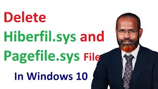 How to Delete Hiberfilsys and Pagefilesys File in windows 10 [upl. by Cilurzo]