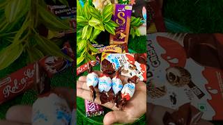 🌈Satisfying KINDER SCHOKO Bons Candy ASMR New🌈schoko candy zeptofood candyshorts shorts [upl. by Hsetih]