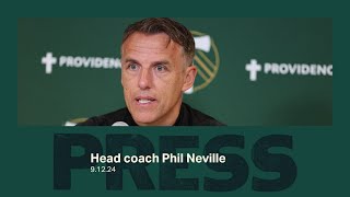 quotWere in it to win itquot  Coach Neville ahead of Rapids match and remaining stretch of the season [upl. by Asilrac176]