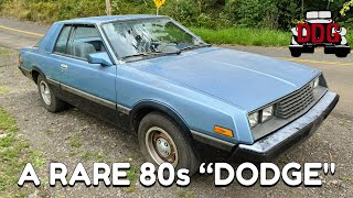 Fake Fox Body From Japan  Will This 1981 Dodge Challenger Run And Drive After Years Off The Road [upl. by Tutt626]