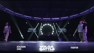 Volga Battle 1  Final HipHop 2x2  Atazhan amp Zaki VS Farfor [upl. by Euqinahc]