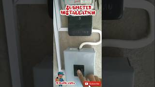 Submeter Installation filipino wiring fyp electrical [upl. by Iveson]