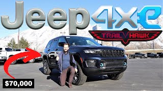 2023 Jeep Grand Cherokee Trailhawk 4XE Better Than My Land Rover [upl. by Enitsej]