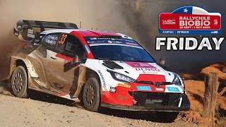 Rally Chile Bio Bío 2023  Friday Morning Highlights [upl. by Acired]