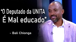 Ao vivo Bali Chionga diz que o deputado da UNITA não tem Educação e a greve geral é ilegítima [upl. by Trent]