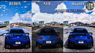 GTA 5REDUX VS NaturalVision Remastered VS QuantV Complete Graphics Comparison Read Discription 2 [upl. by Tove]