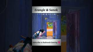 Erangle amp Sanok 🫂 bgmi pubgmobile shorts shortsvideo viralshorts [upl. by Erroll]