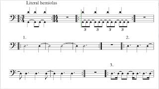 How To Play Hemiola Rhythms [upl. by Gibert893]