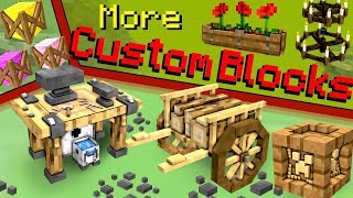 More Custom Blocks  Minecraft Marketplace Addon  Showcase [upl. by Jill386]