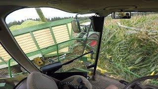 HDGoPro H5  Let´s Drive John Deere 8500i beim Maishäckseln Teil 2 [upl. by Riess]