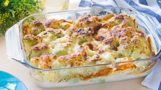 Cavolfiore Gratinato al Forno con Besciamella Fatta in Casa  Ricetta Facile  55Winston55 [upl. by Dickenson703]