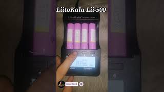 LiitoKala Lii500 Battery Capacity Tester liitokala 18650 diy [upl. by Atrahc]