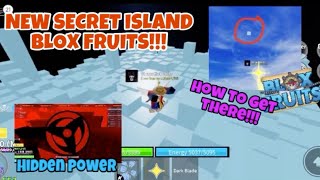 🌟NEW SECRET ADMIN ISLAND IN BLOX FRUITS🌟 How to get there [upl. by Aierbma]