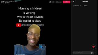 TIKTOK DEBATES  Incest  Antinatalism  Part 6 301024 [upl. by Aronoff]