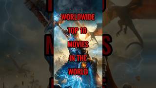 Worldwide Top 10 movies in the world shorts boxoffice top10 [upl. by Galer]