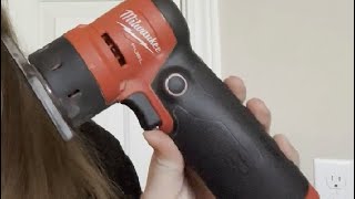 Review Milwaukee 2531 20 12V Brushless Cordless Sander [upl. by Kaia]