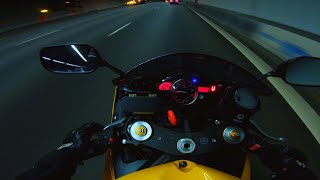 Yamaha R6 in the City  Akrapovic [upl. by Lissy433]