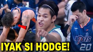 IYAK si Hodge laglag ang Bolts  Duguan si Mocon Nandakma ng junjun si Tyler Tio  Semis na [upl. by Ivek]