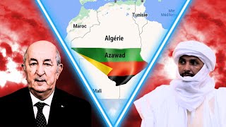 Azawad menace lAlgérie au Sud  Réunion Urgente entre Tebboune et Chengriha [upl. by Cowey]