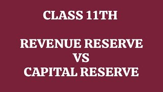 PROVISIONS AND RESERVESRESERVESREVENUE RESERVESCAPITAL RESERVEGENERAL RESERVEreserves [upl. by Arymas]