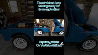 Getting ready for raptor liner trending jeepcj5 fypシ゚viral foryou raptor liner [upl. by Nylaj]